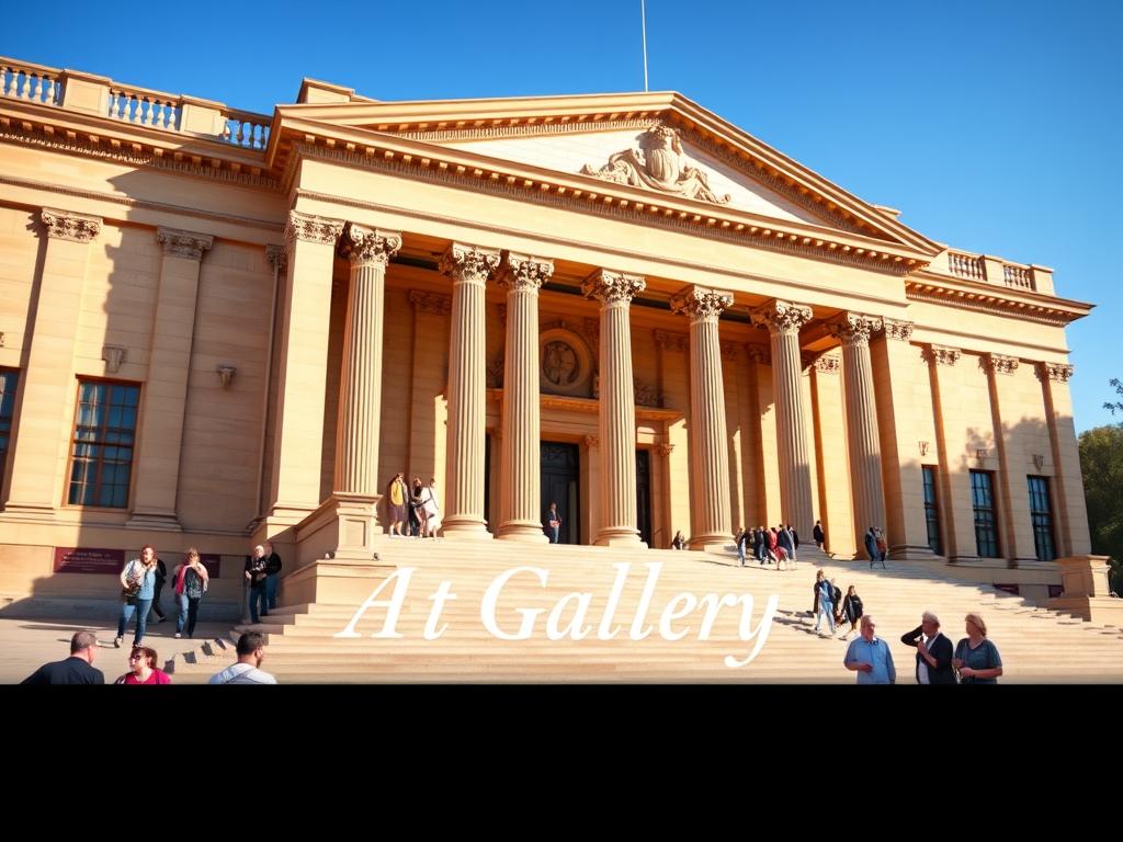 Art Gallery of New South Wales exterior with classical architecture