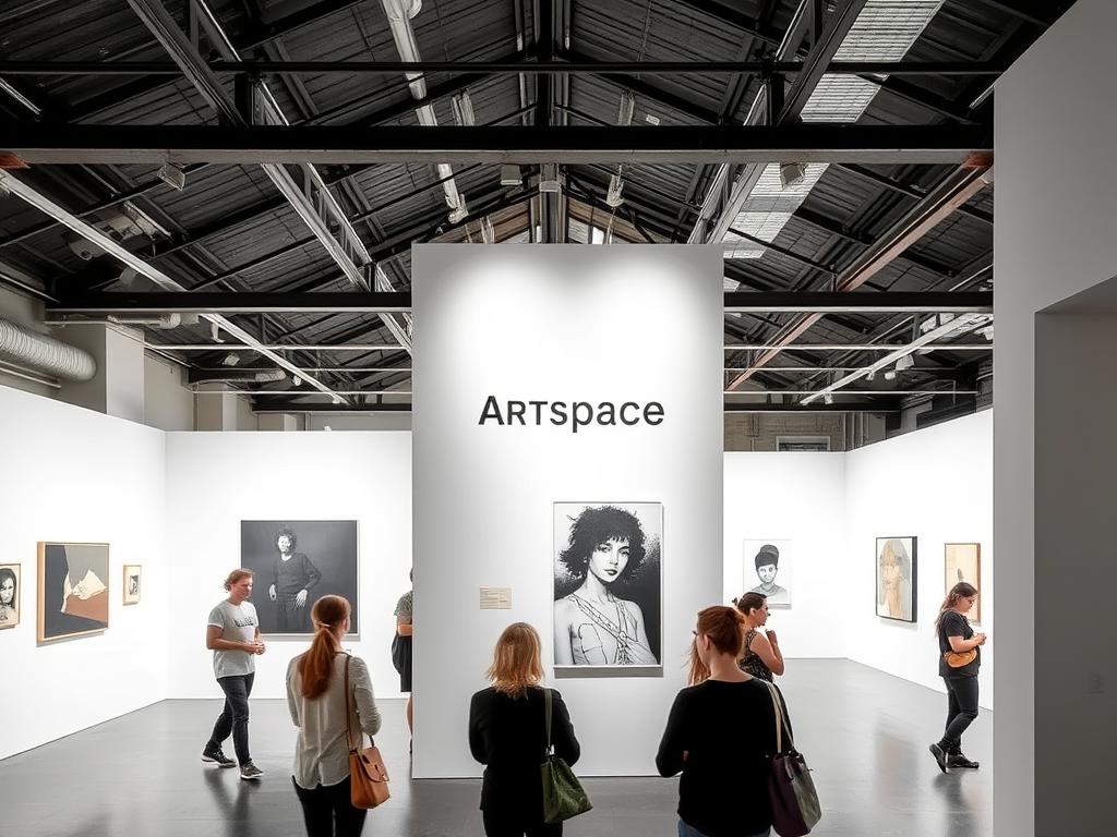 Artspace gallery in Woolloomooloo showing contemporary art exhibition