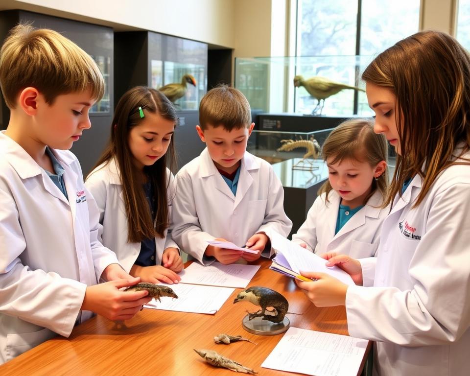 Children at Australian Museum Sydney holiday events
