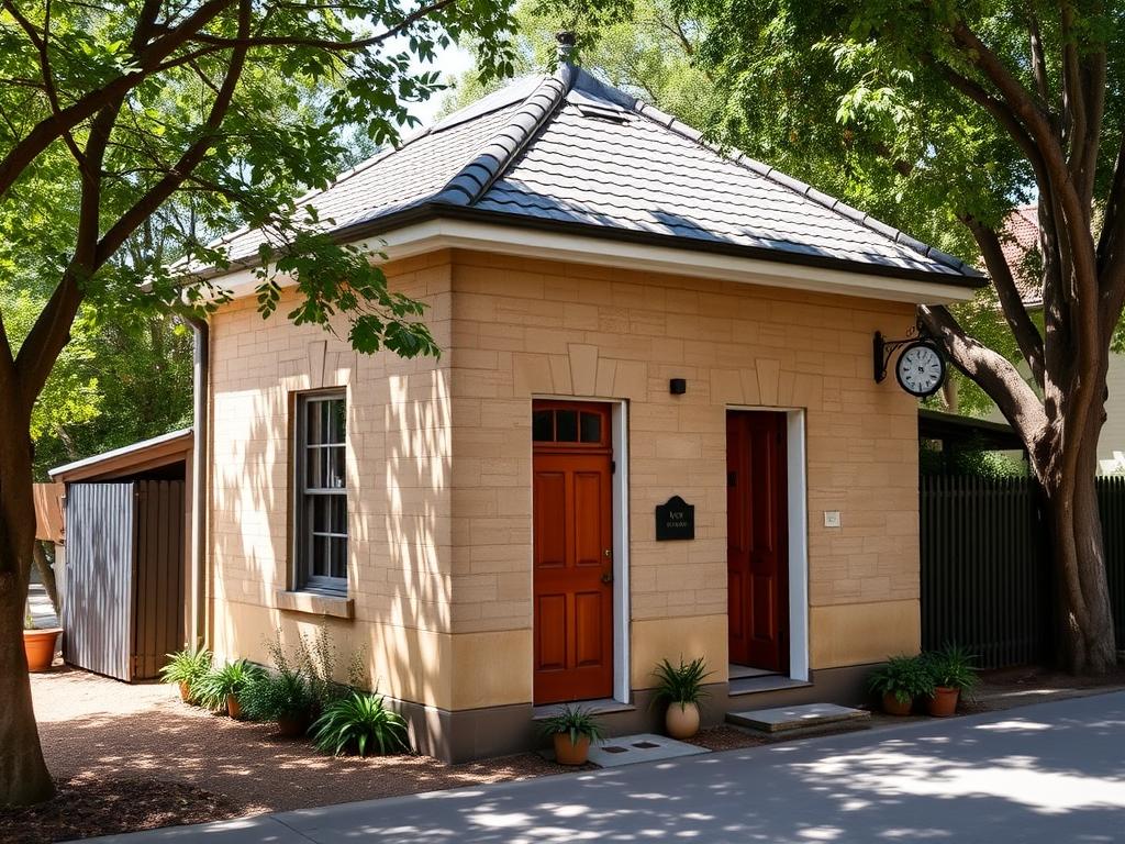 Colonial architecture walking tours at Cadmans Cottage