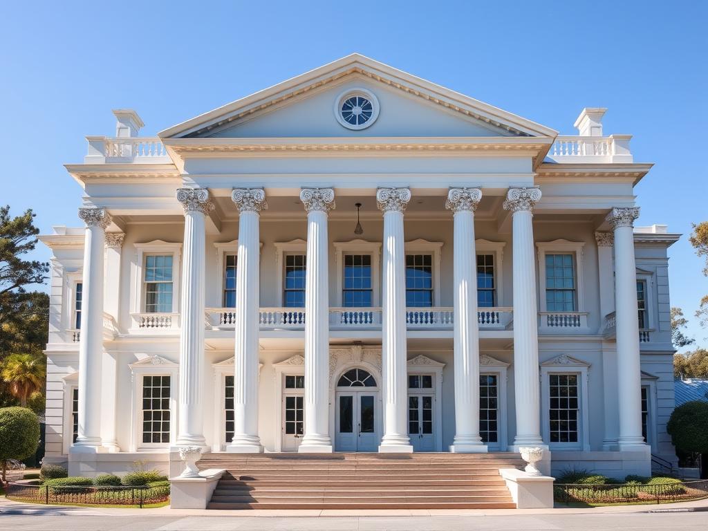 Colonial architecture walking tours at Elizabeth Bay House