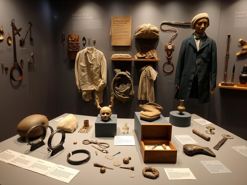 Convict history sites Sydney: Collection of convict artifacts