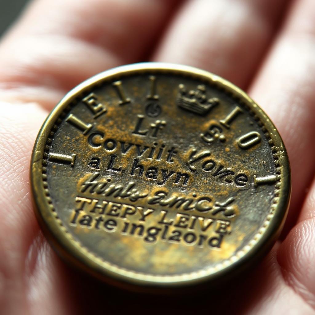 Convict history sites Sydney: Convict love token