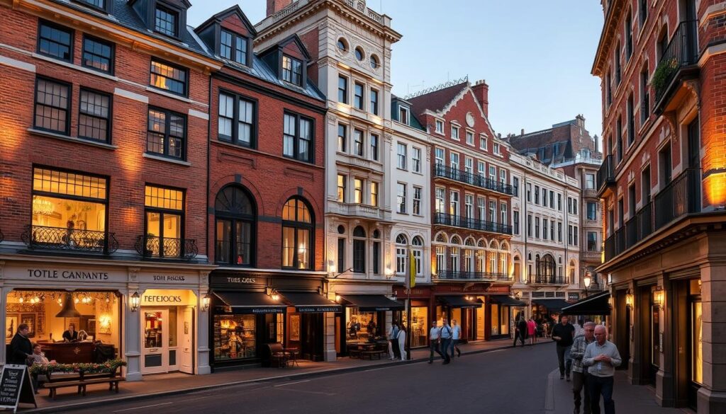 Heritage conservation in Sydney: The Rocks revitalized historic area with shops and restaurants