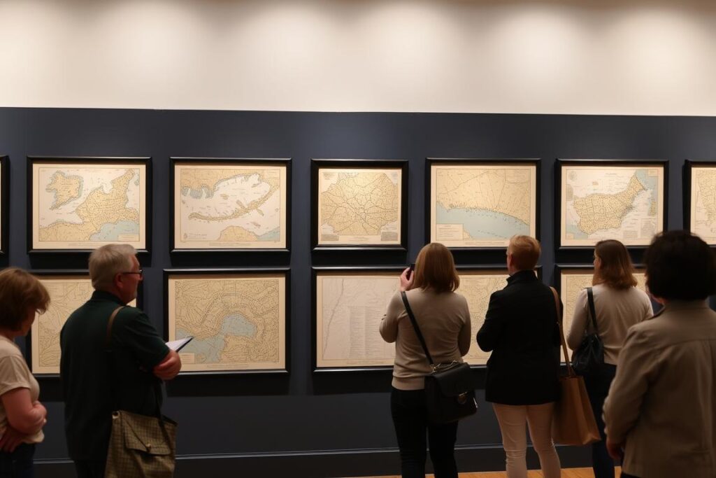 Historical Maps Exhibition at Sydney Museum