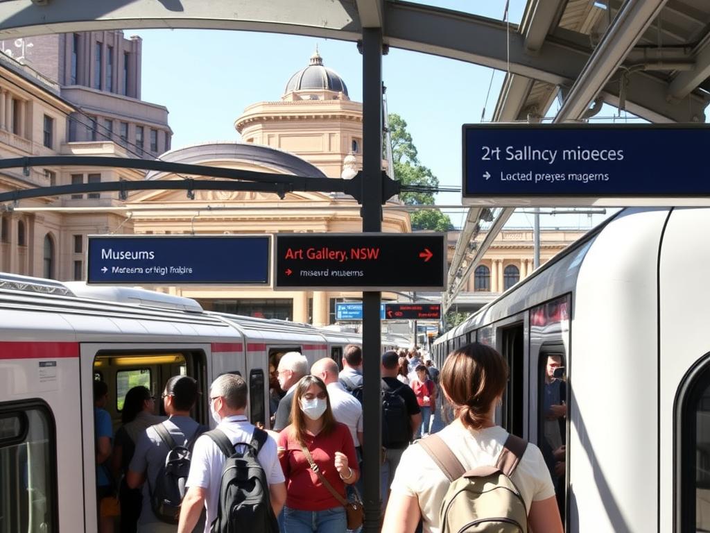 Public Transport to Sydney Museums