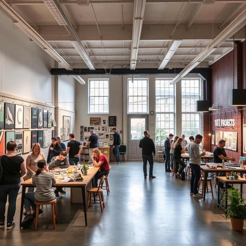 contemporary art gallery sydney 107 Projects multidisciplinary space