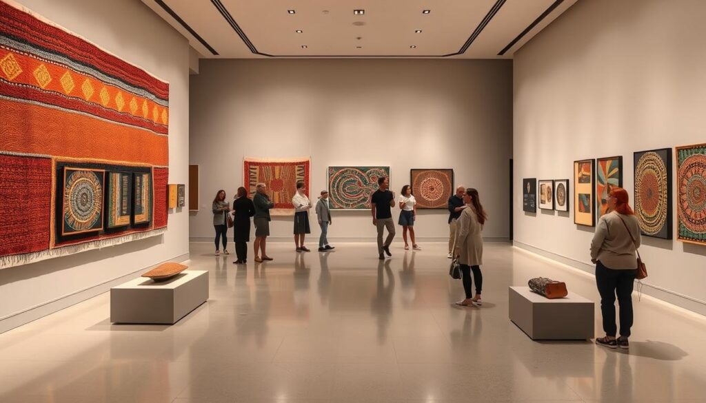 contemporary art gallery sydney Aboriginal art exhibition