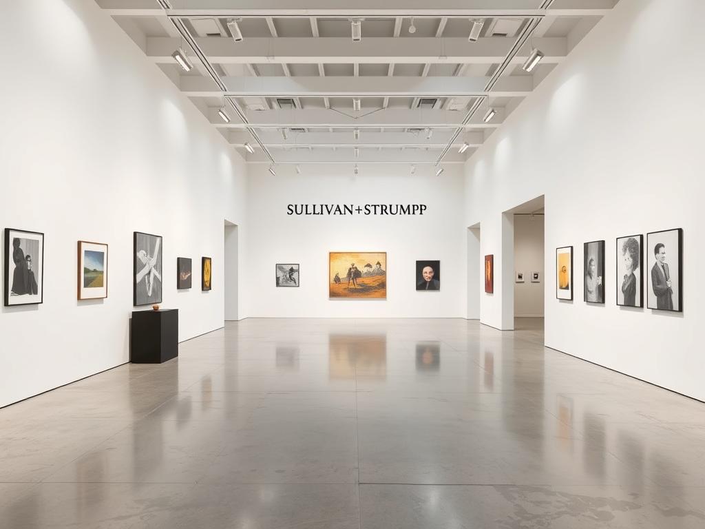 contemporary art gallery sydney Sullivan+Strumpf interior exhibition