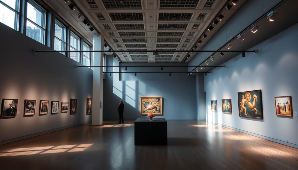 museum photography tips sydney mixed lighting example at Museum of Contemporary Art