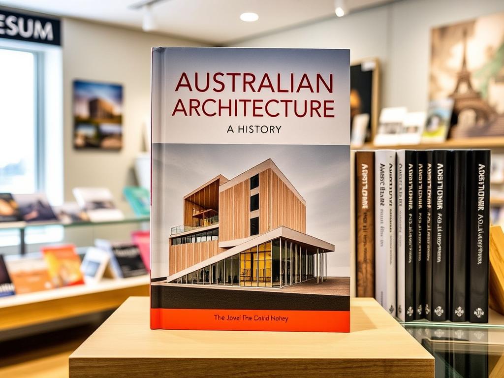 Book about Australian architecture at Museum of Sydney History shop