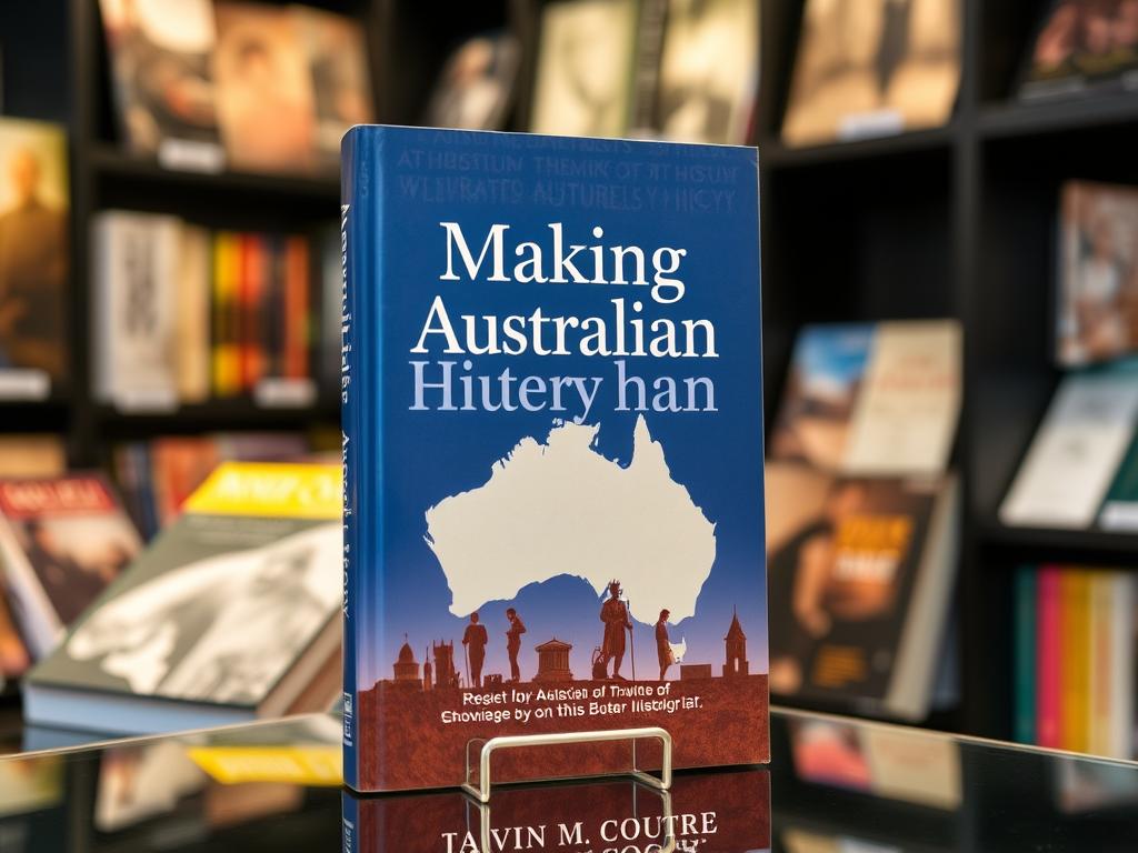 Book about Australian history at Museum of Sydney History shop