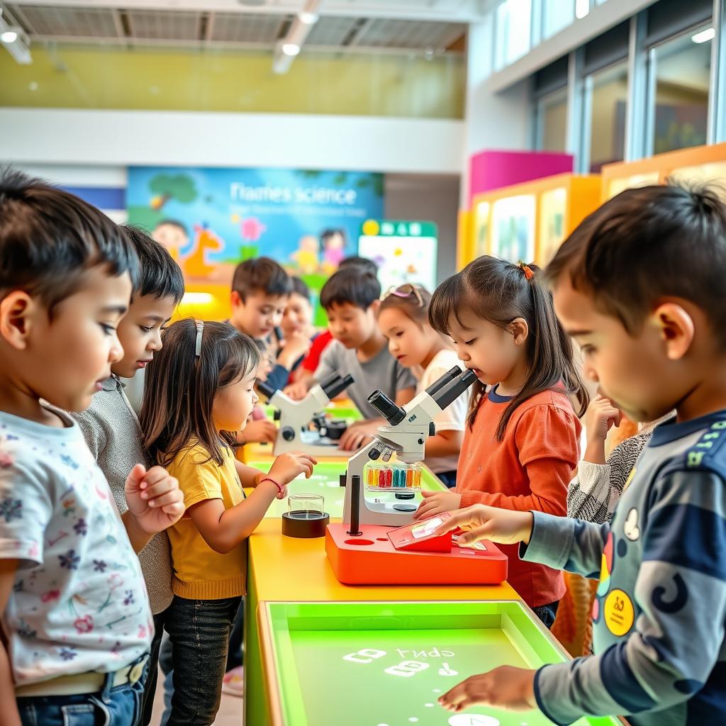 Children engaging with interactive exhibits at one of the best Sydney science museums