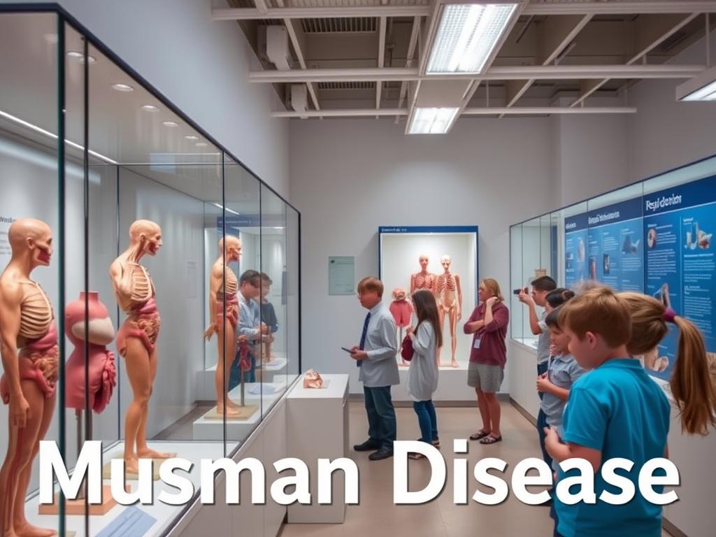 Educational display at the Museum of Human Disease, one of the best Sydney science museums
