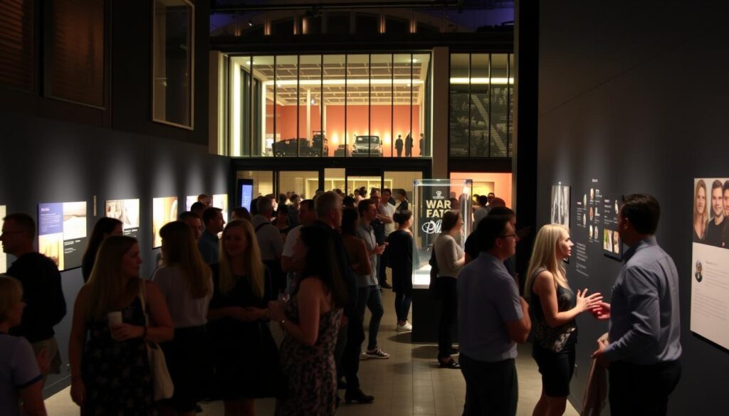 Evening event at Powerhouse Museum