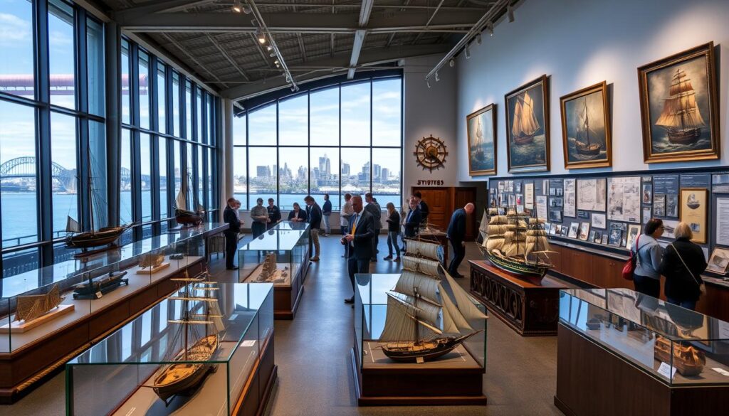 Free museums in Sydney with maritime exhibits featuring historic ships and naval artifacts