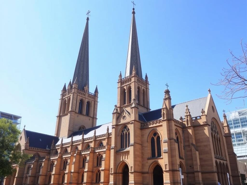 St Andrew's Cathedral from Sydney Heritage Buildings List St Andrew's Cathedral from Sydney Heritage Buildings List