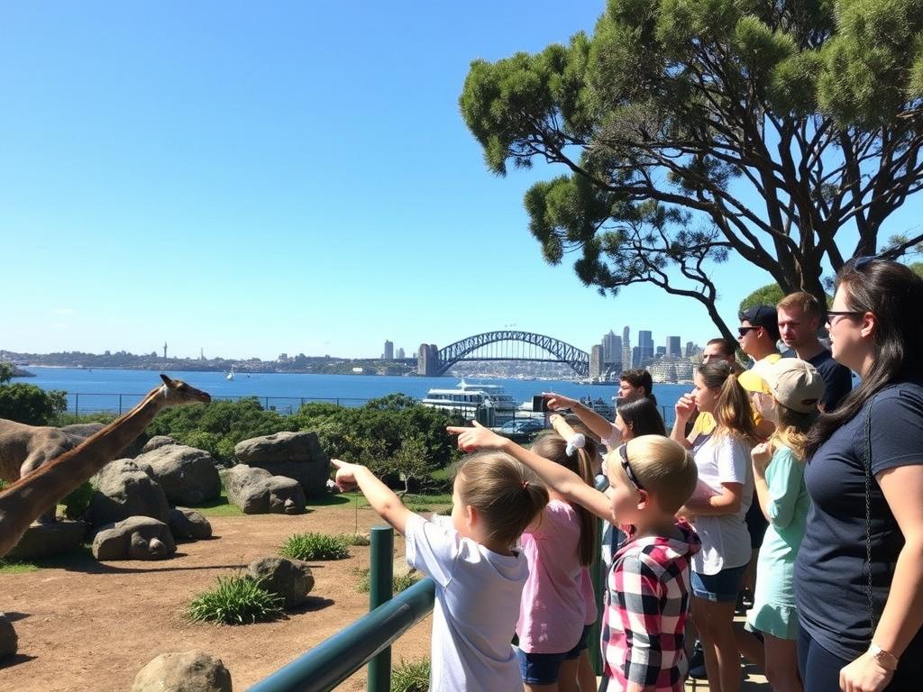 Sydney school holiday activities at Taronga Zoo