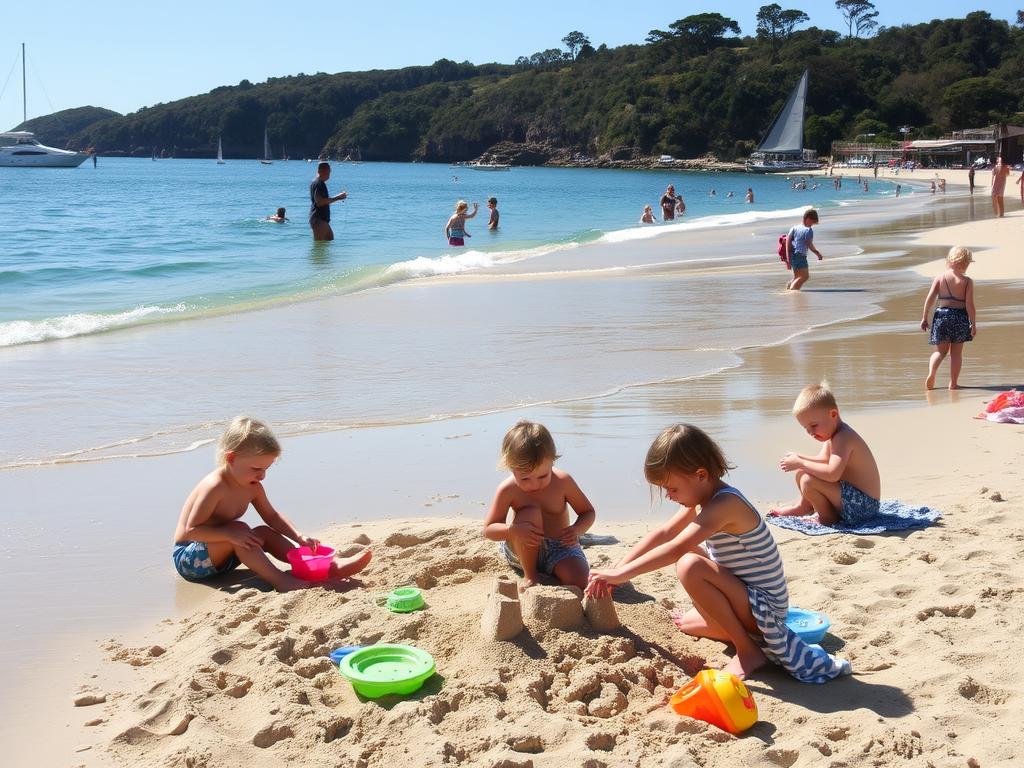 Sydney school holiday activities at beach