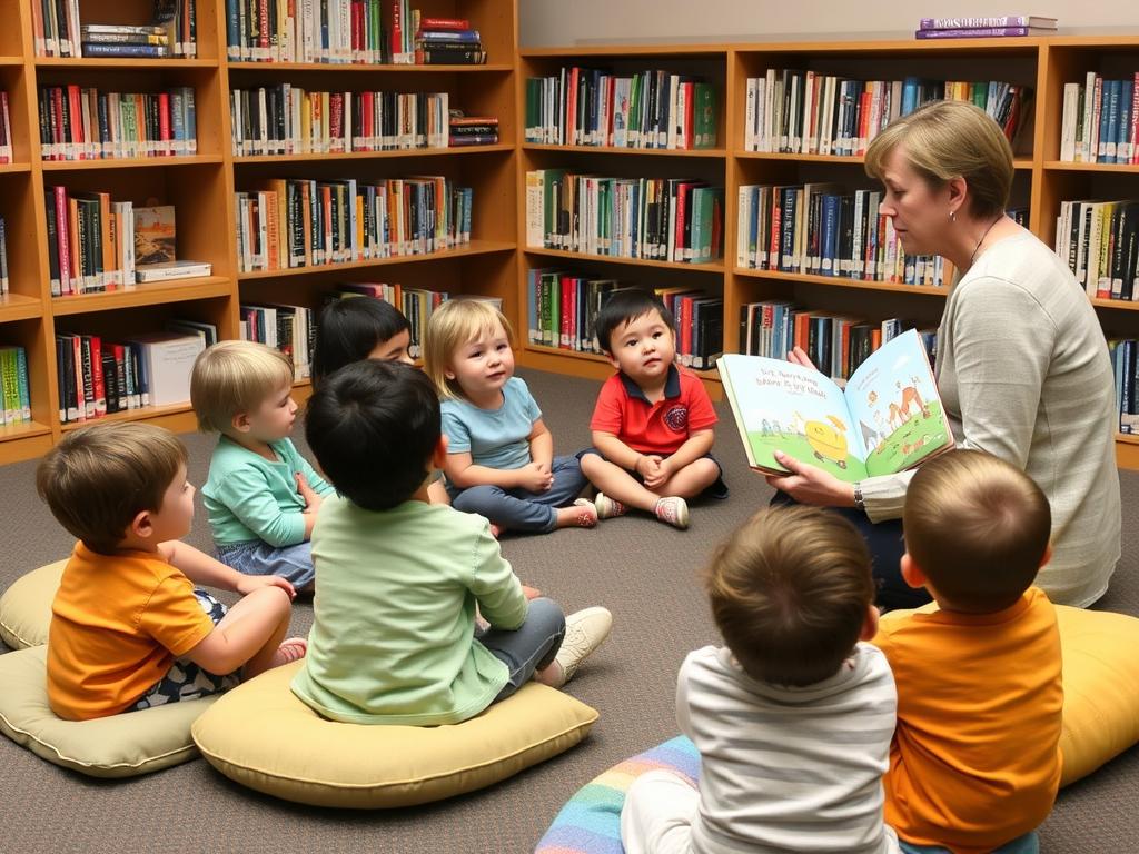 Sydney school holiday activities at library storytime