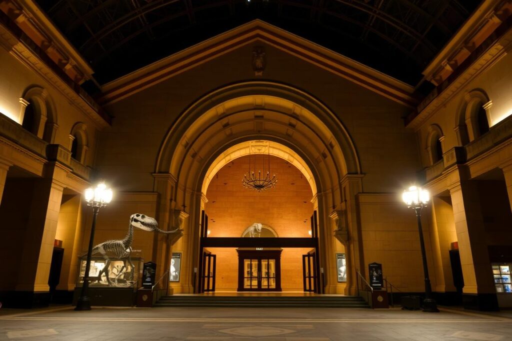 Australian Museum night tour exhibition