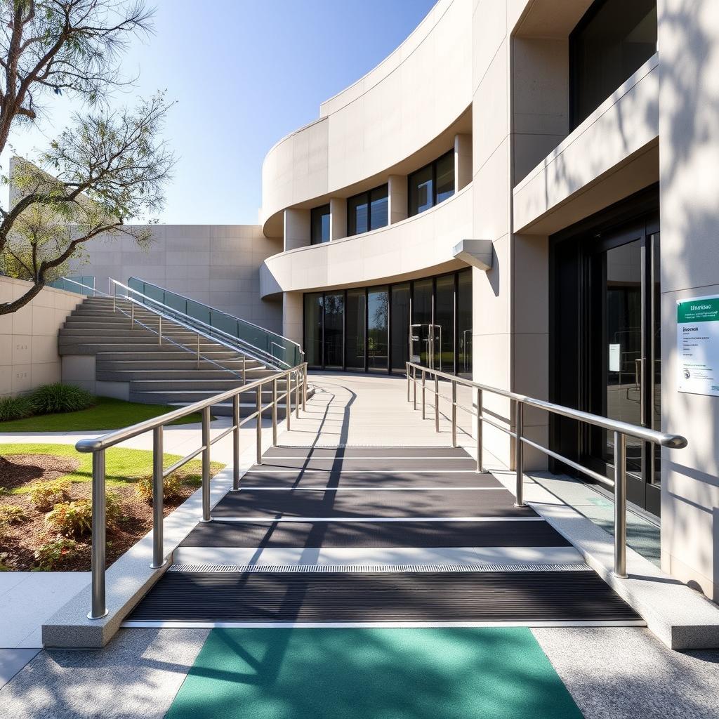 Australian Museum visitor guide - Accessible entrance ramp