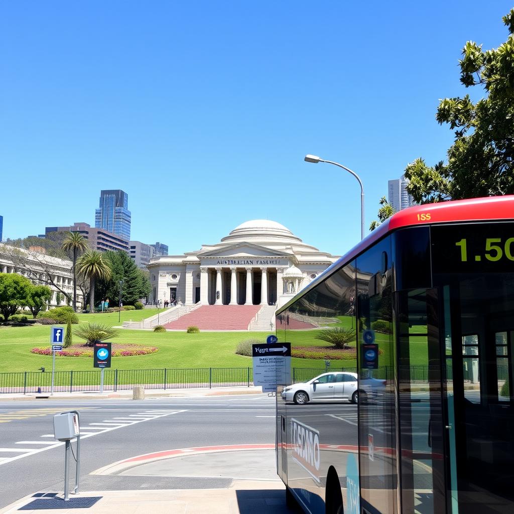 Australian Museum visitor guide - Bus stop near Hyde Park