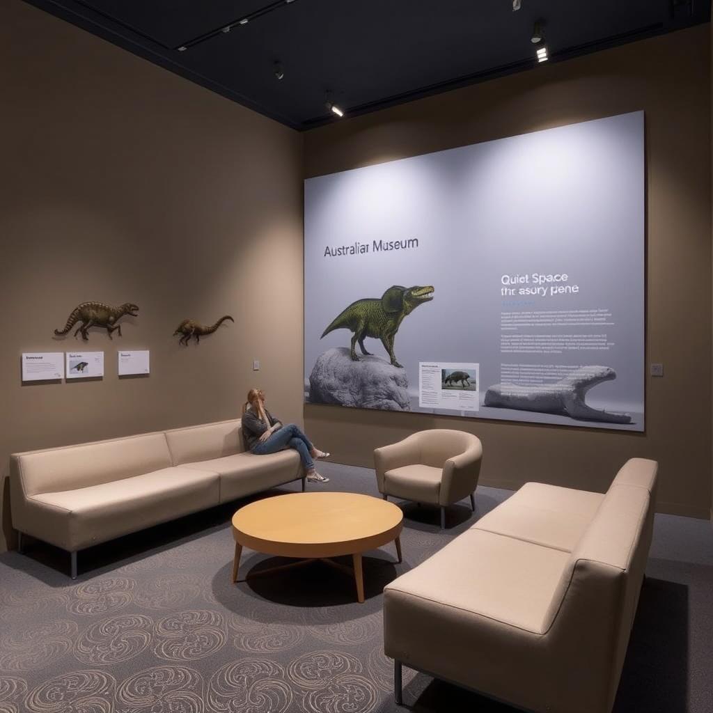 Australian Museum visitor guide - Quiet space for sensory needs