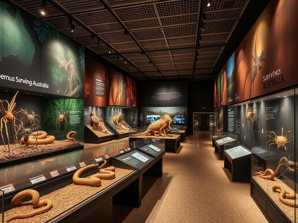 Australian Museum visitor guide - Surviving Australia Gallery
