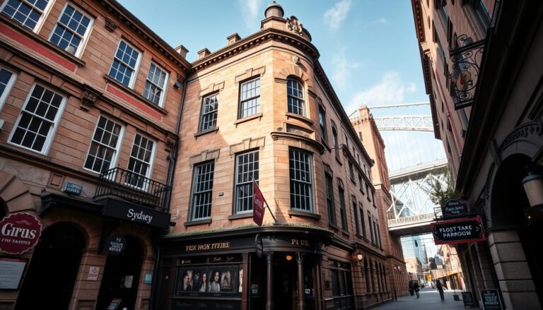 Best heritage pubs Sydney featuring historic architecture and sandstone facades