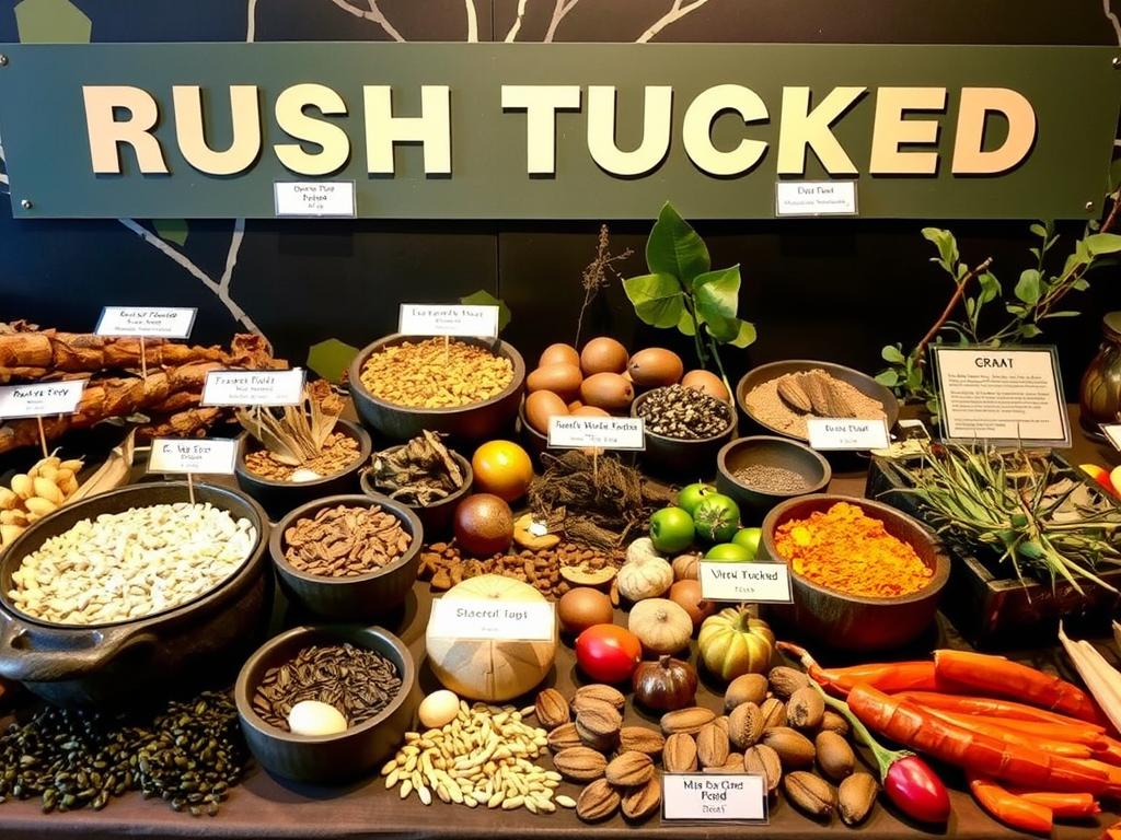 Bush tucker demonstration at Indigenous heritage museum Sydney