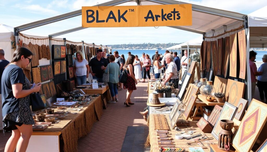 Cultural festival dates Sydney: Blak Markets Indigenous art