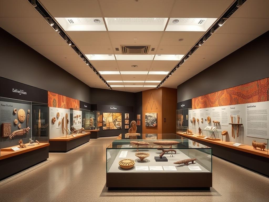 First Australians gallery at the Indigenous Heritage Museum Sydney