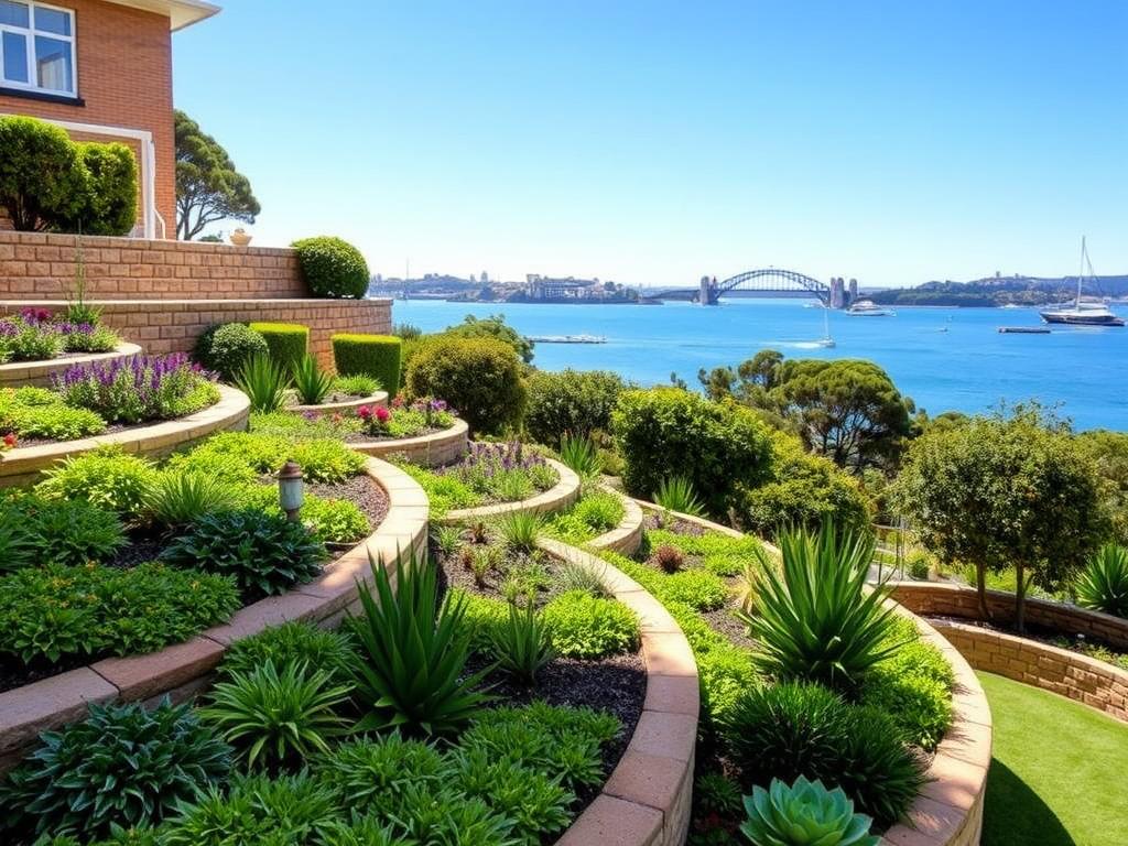 Heritage Gardens Open Days at Elizabeth Bay House with harbor views