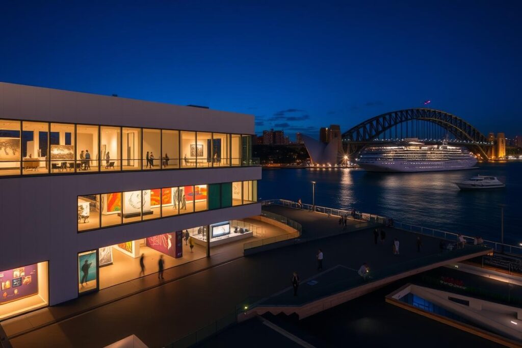 MCA Sydney night museum experience