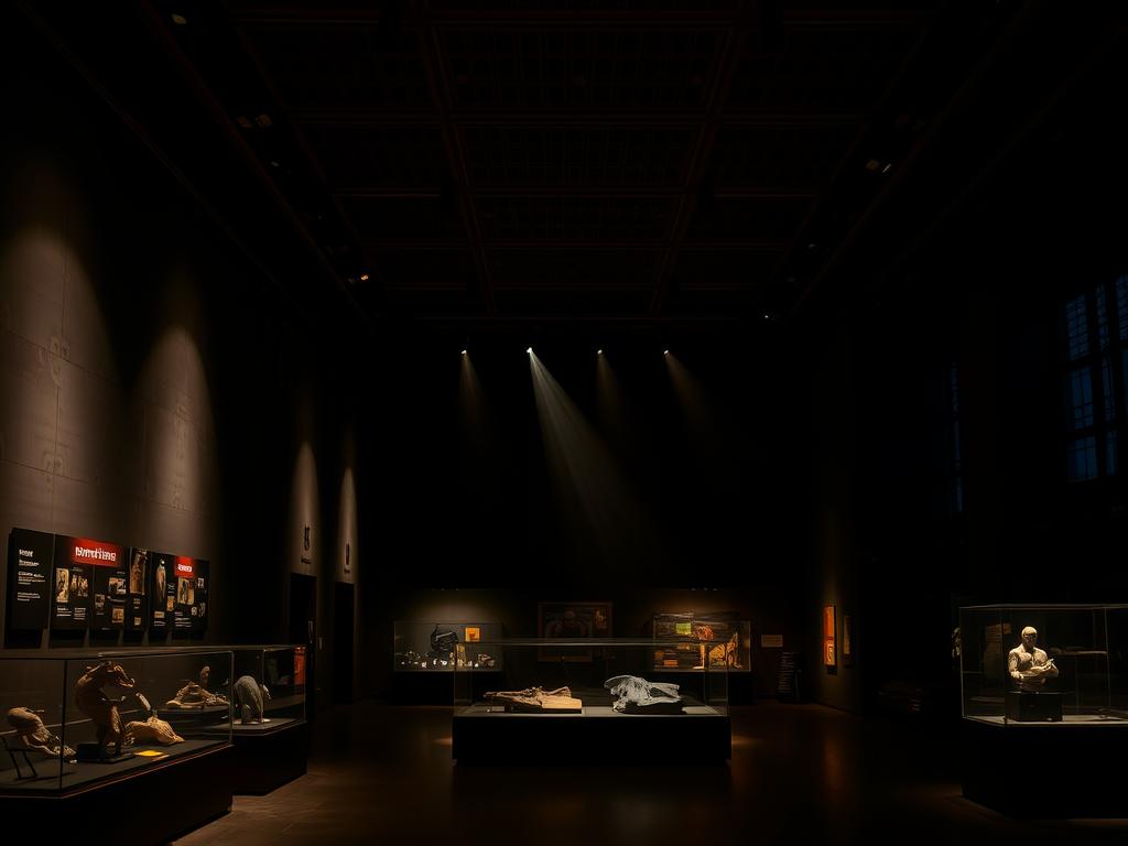 Night museum sydney atmospheric lighting