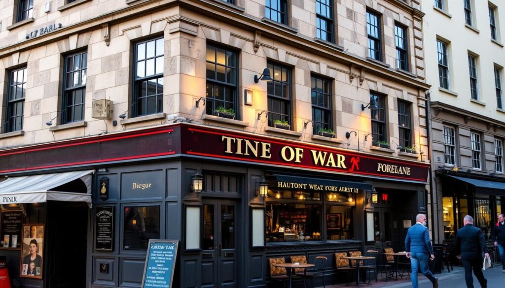 The Fortune of War pub exterior, one of the best heritage pubs Sydney