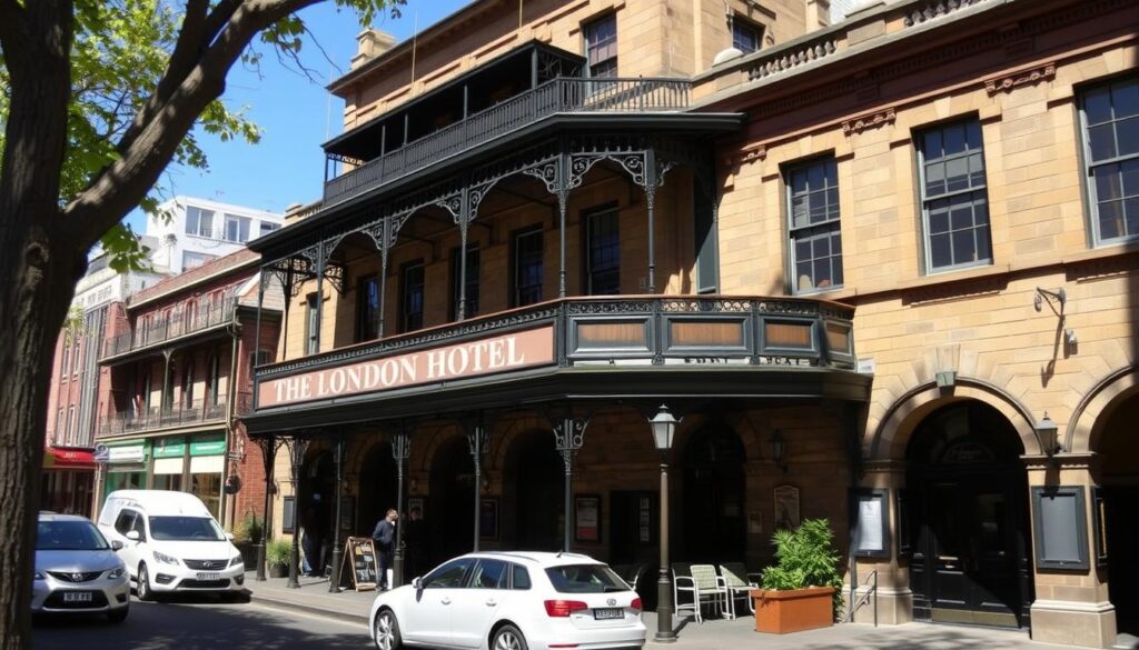The London Hotel in Balmain, historic Sydney pub